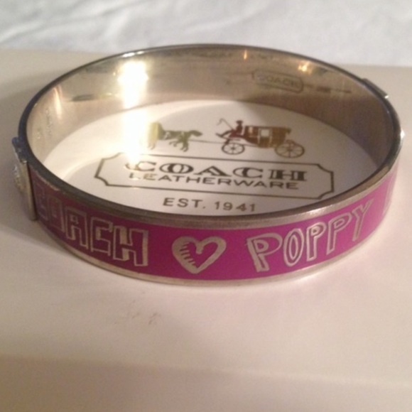 Coach bangle bracelet